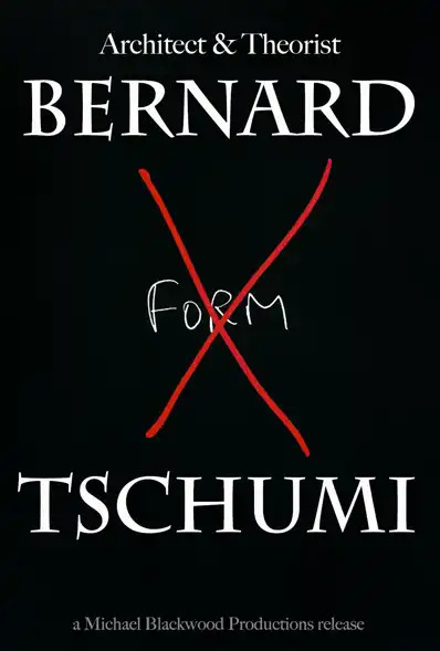 Watch and Download Bernard Tschumi: Architect and Theorist 11