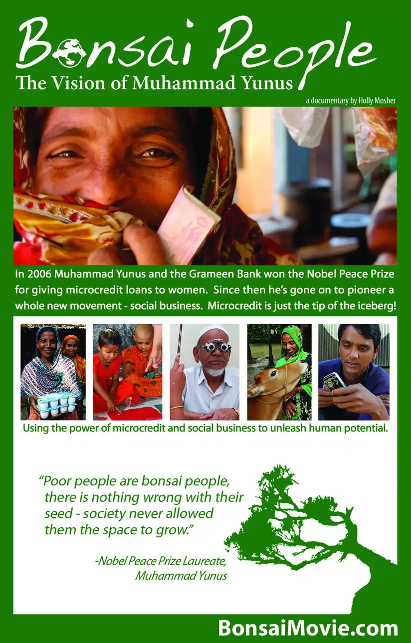 Watch and Download Bonsai People: The Vision of Muhammad Yunus 1