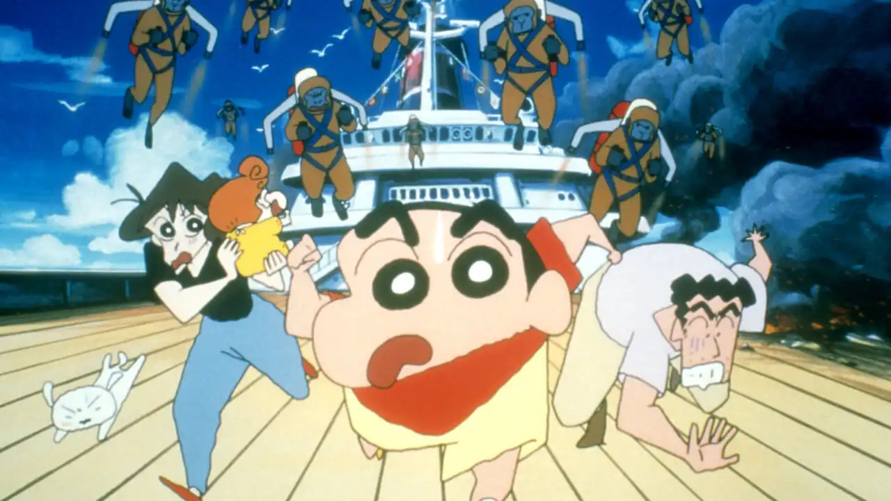 Watch and Download Crayon Shin-chan: A Storm-invoking Jungle 2