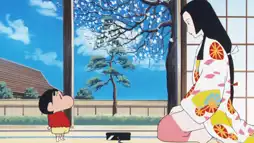 Watch and Download Crayon Shin-chan: A Storm-invoking Splendor! The Battle of the Warring States 1