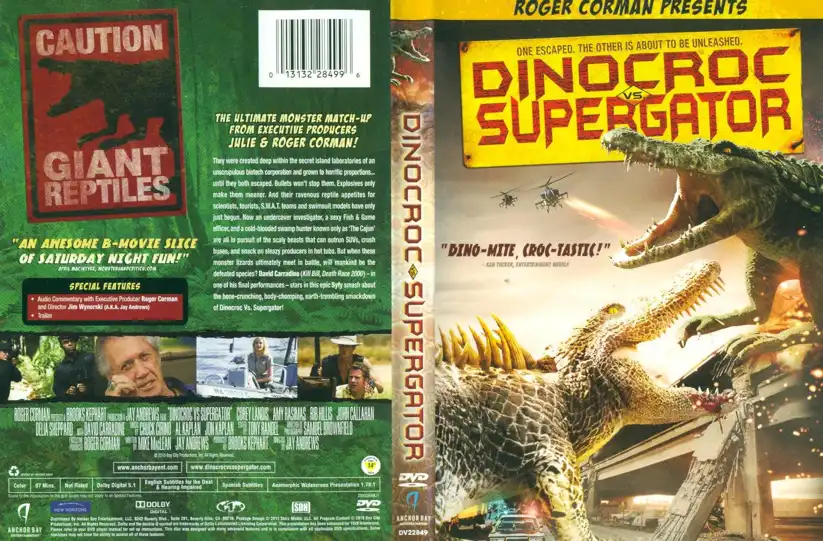 Watch and Download Dinocroc vs. Supergator 10