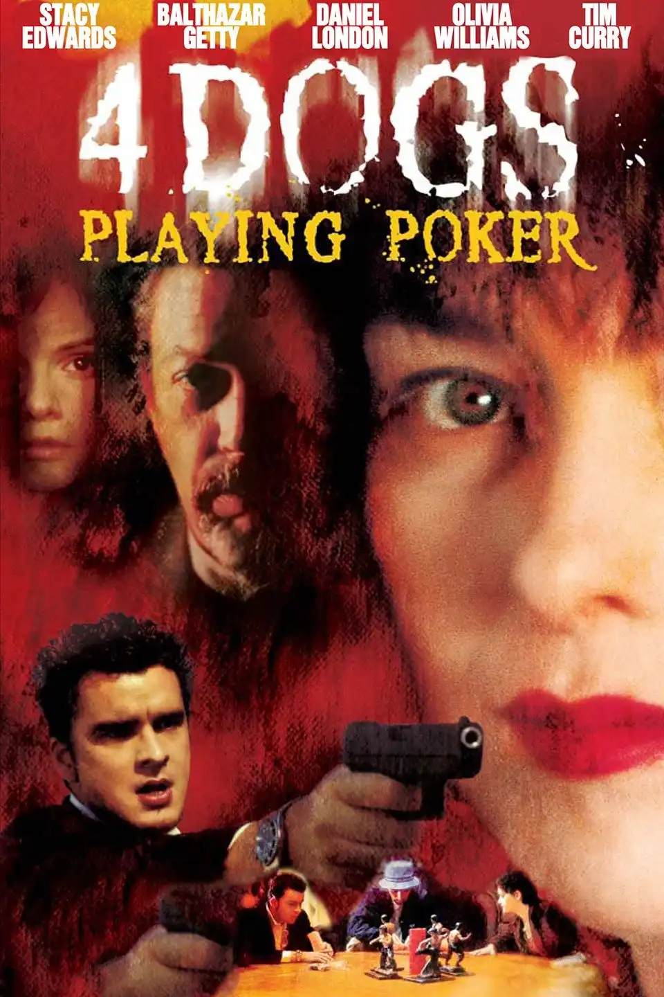 Watch and Download Four Dogs Playing Poker 8