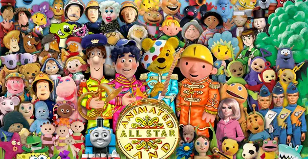 Watch and Download Peter Kay's Animated All Star Band: The Official BBC Children in Need Medley 7