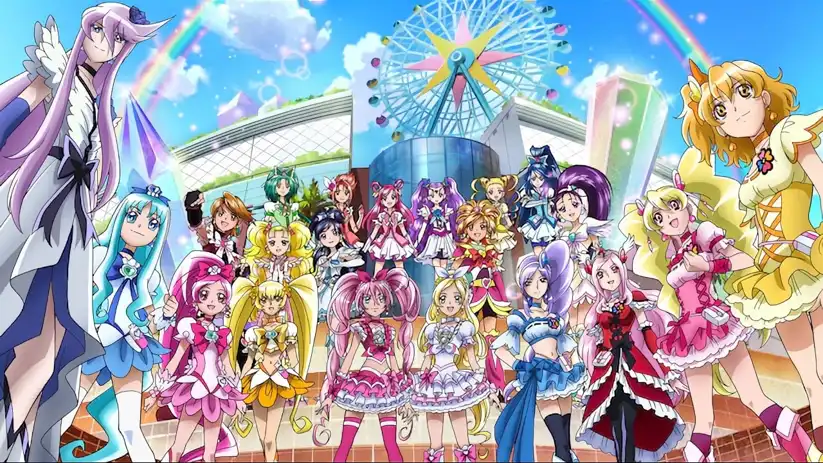 Watch and Download Precure All Stars Movie DX3: Deliver the Future! The Rainbow-Colored Flower That Connects the World 1