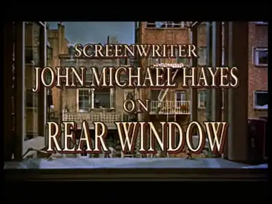 Watch and Download Screenwriter John Michael Hayes on 'Rear Window' 1