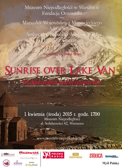 Watch and Download Sunrise over Lake Van 1