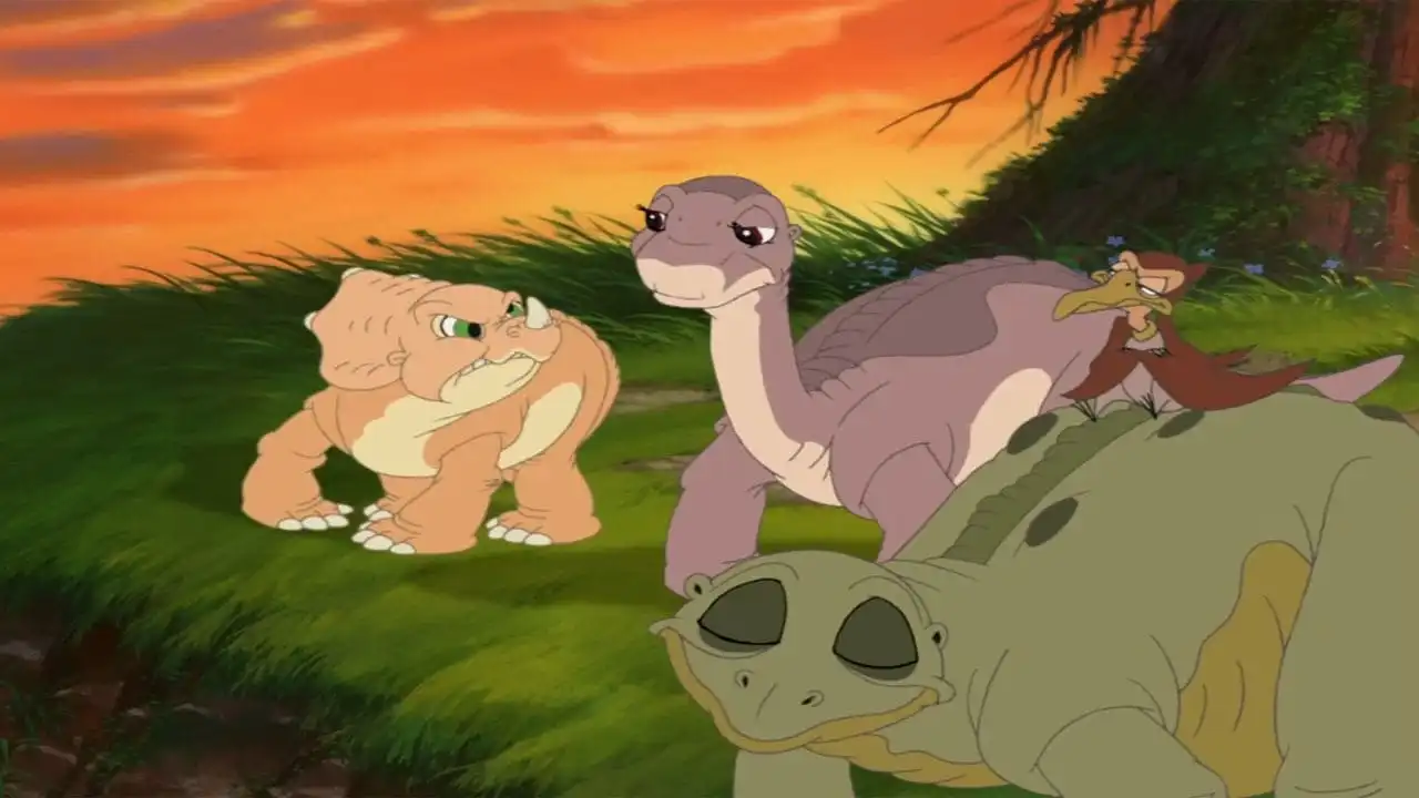 Watch and Download The Land Before Time VII: The Stone of Cold Fire 3