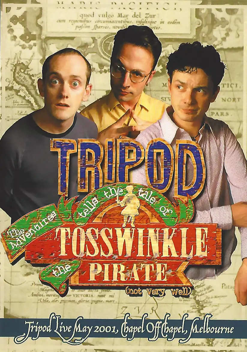 Watch and Download Tripod Tells the Tale of the Adventures of Tosswinkle the Pirate (Not Very Well) 1