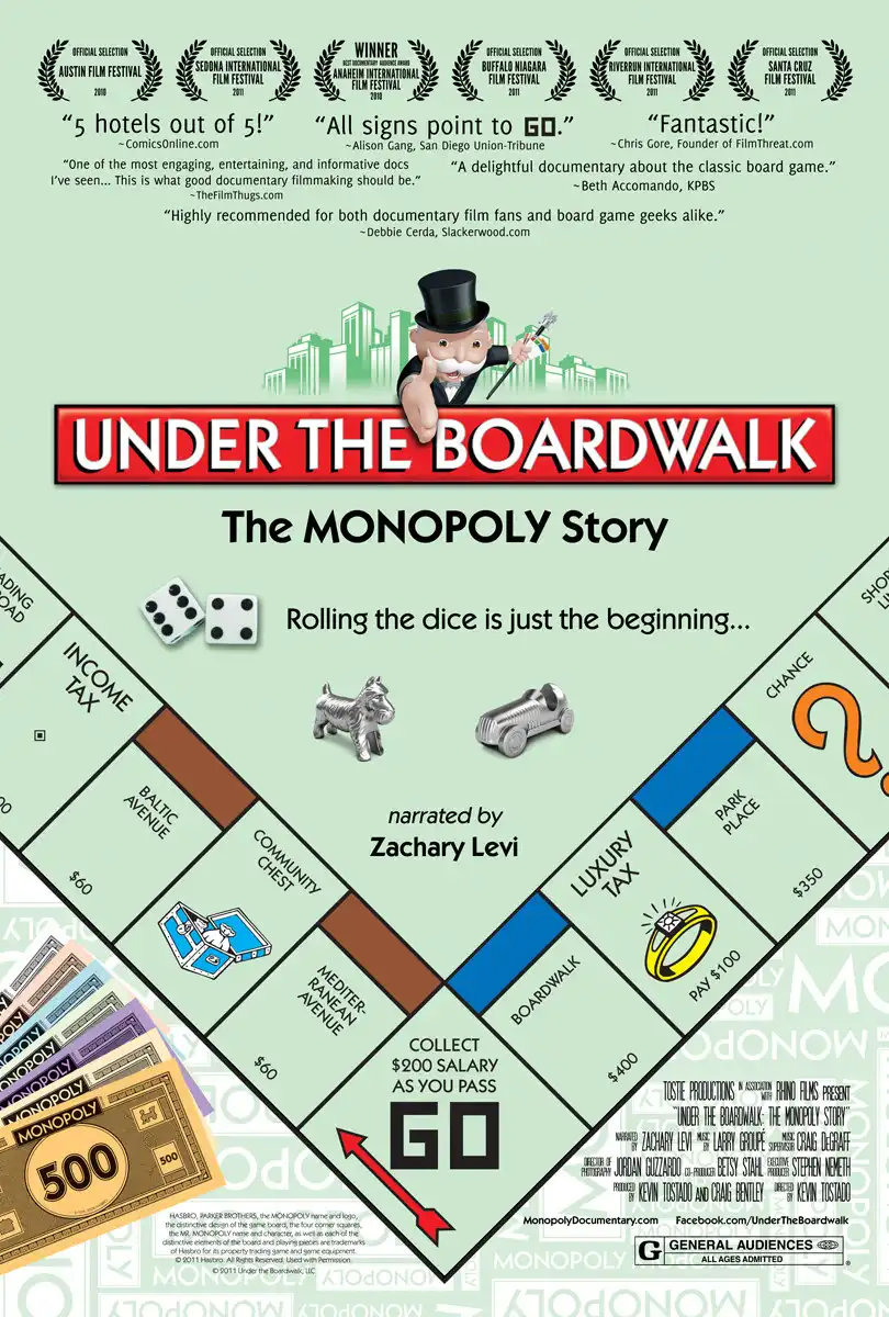 Watch and Download Under the Boardwalk: The Monopoly Story 1