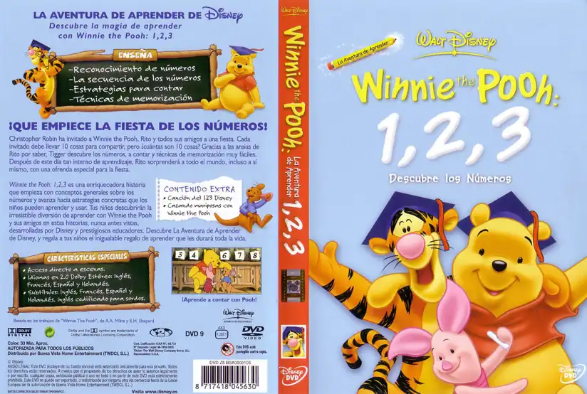 Watch and Download Winnie the Pooh: 123's 4